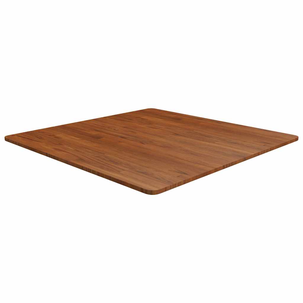 Vidaxl tafelblad vierkant 90x90x1,5 cm behandeld eiken donkerbruin