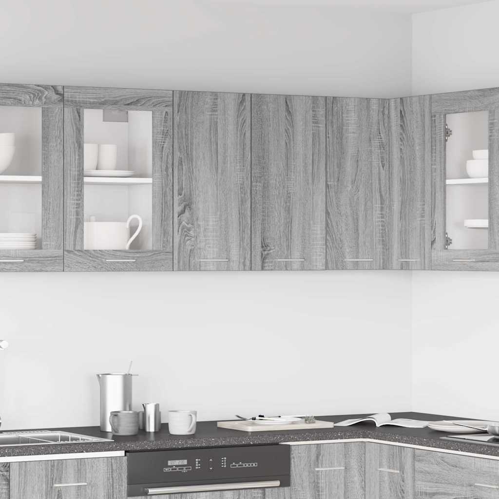 Vidaxl bovenkast lyon 60x31x60 cm grijs sonoma eiken