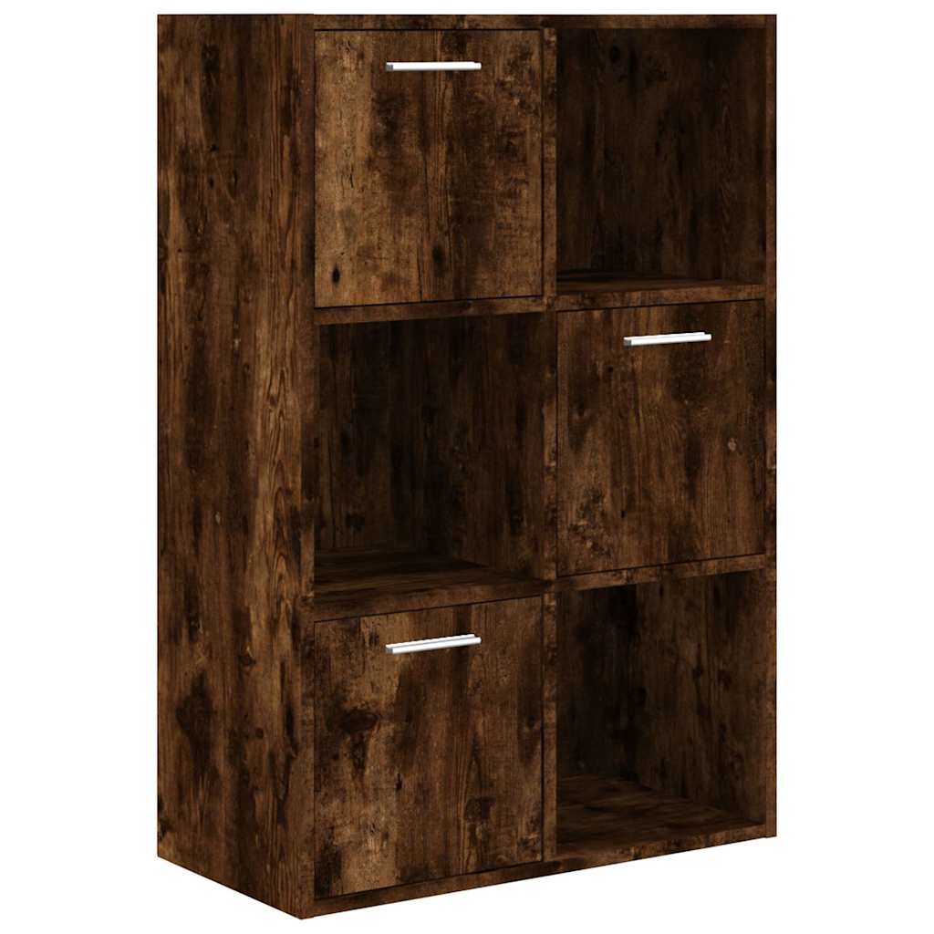 Vidaxl opbergkast 60x29,5x90 cm gerookt eikenkleurig