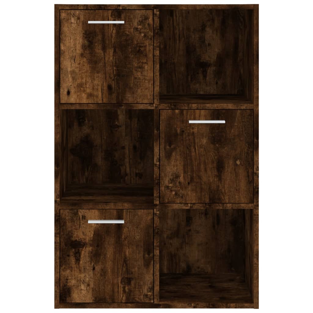 Vidaxl opbergkast 60x29,5x90 cm gerookt eikenkleurig