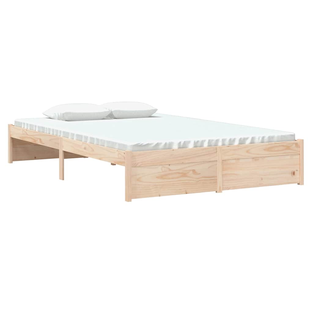 Vidaxl bedframe zonder matras massief hout 120x200 cm