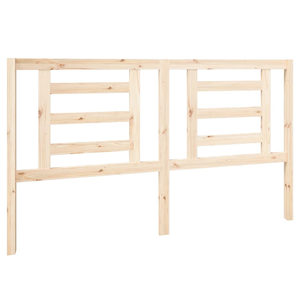 Vidaxl hoofdbord 166x4x100 cm massief grenenhout