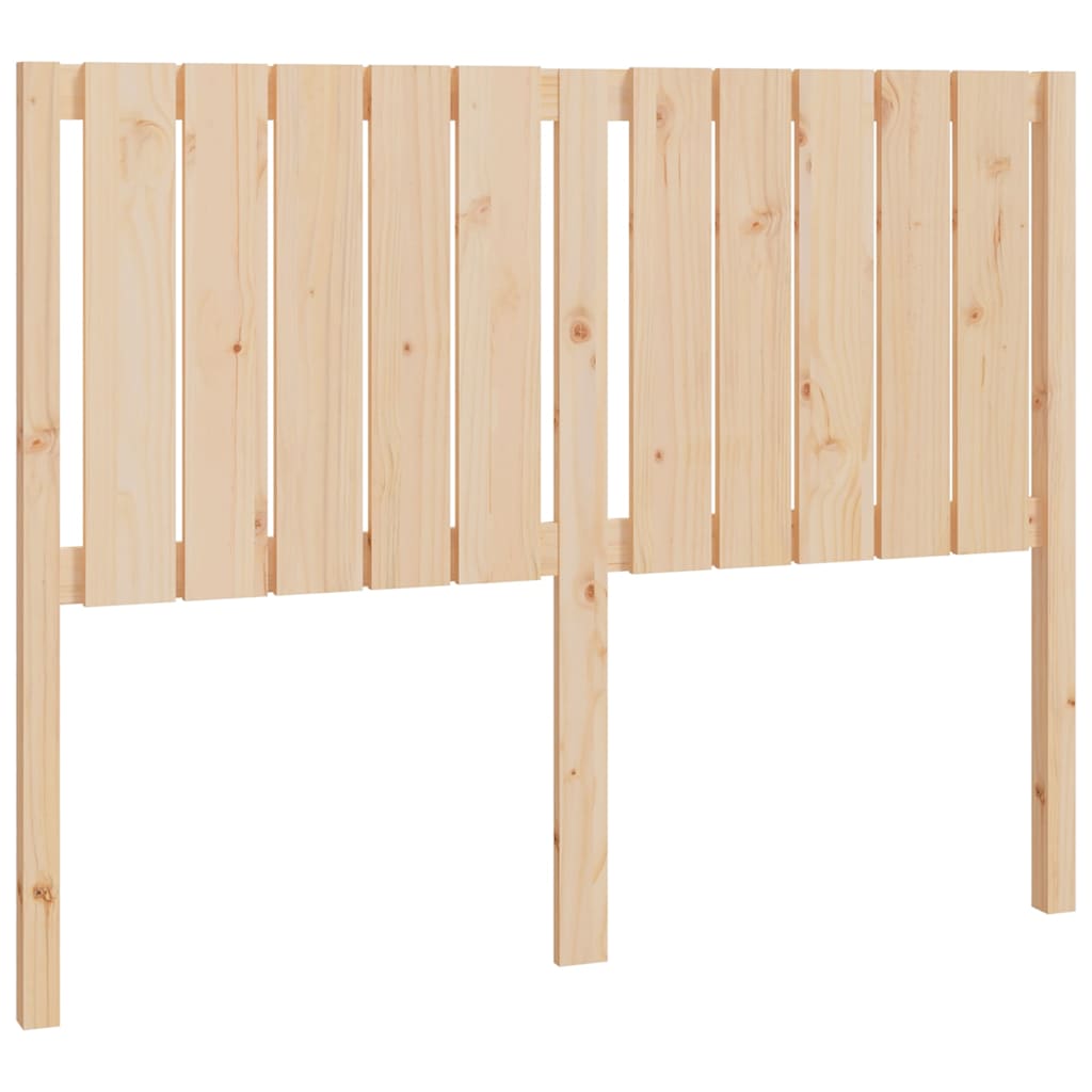 Vidaxl hoofdbord 125,5x4x100 cm massief grenenhout