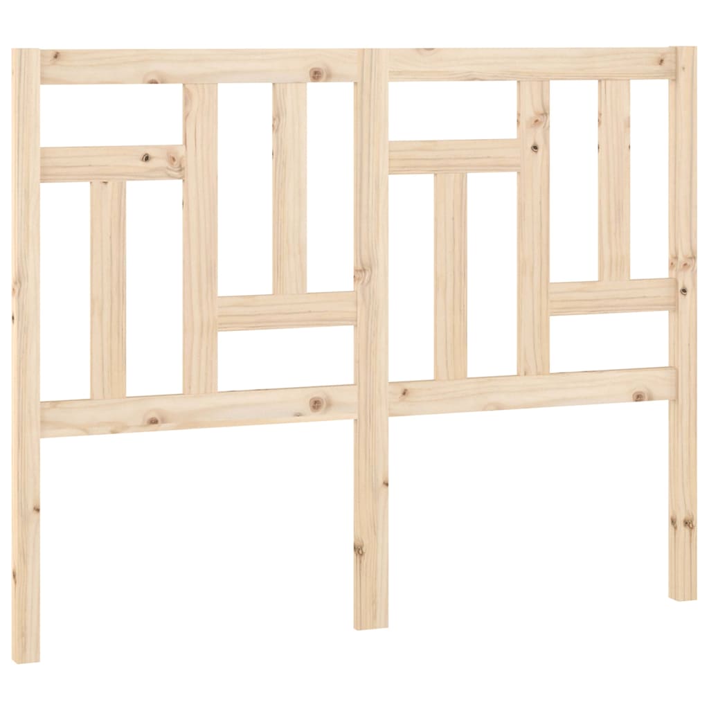 Vidaxl hoofdbord 140,5x4x100 cm massief grenenhout