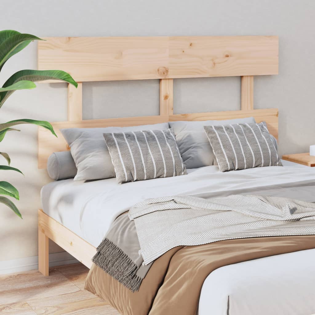 Vidaxl hoofdbord 164x3x81 cm massief grenenhout
