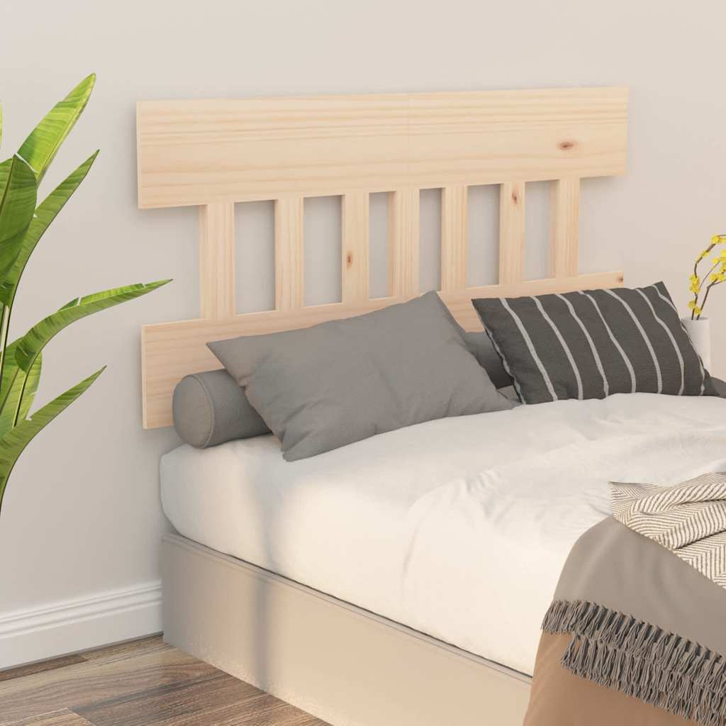 Vidaxl hoofdbord 183,5x3x81 cm massief grenenhout