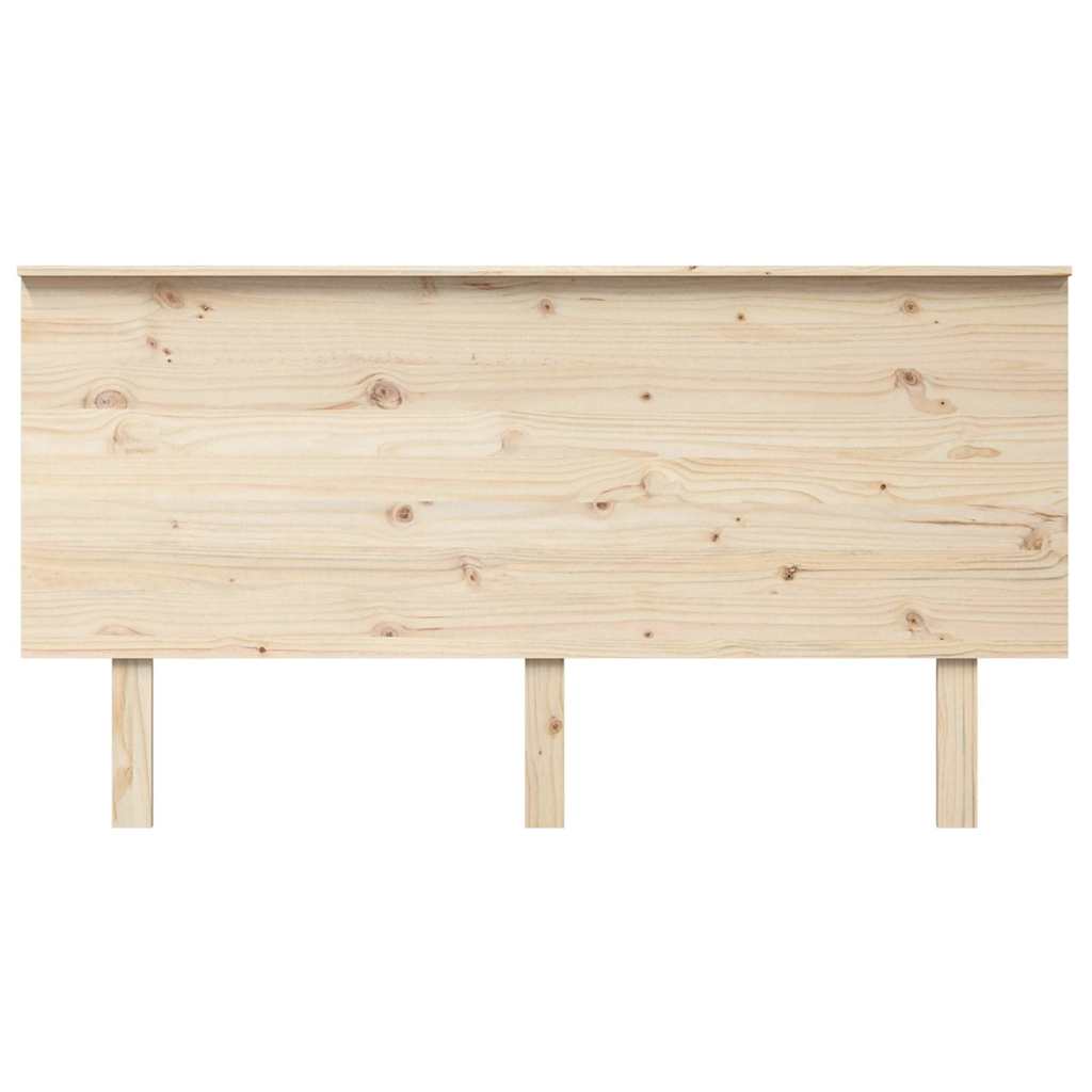 Vidaxl hoofdbord 154x6x82,5 cm massief grenenhout
