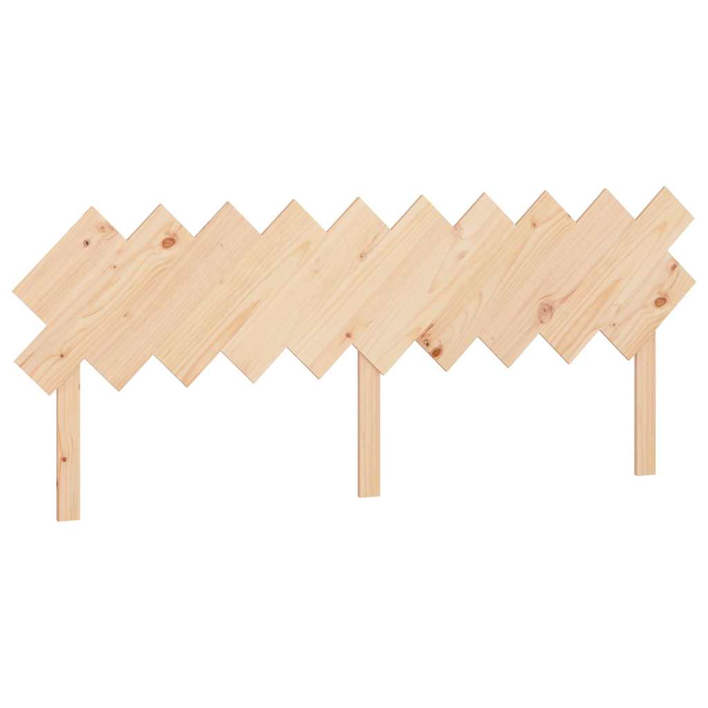 Vidaxl hoofdbord 196x3x80,5 cm massief grenenhout