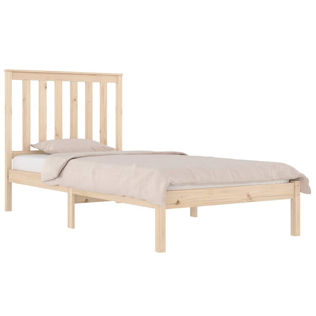 Vidaxl bedframe massief grenenhout 100x200 cm