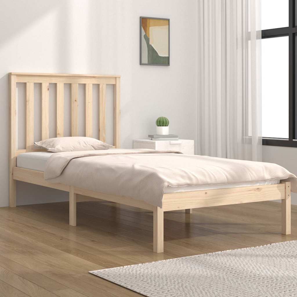 Vidaxl bedframe massief grenenhout 100x200 cm