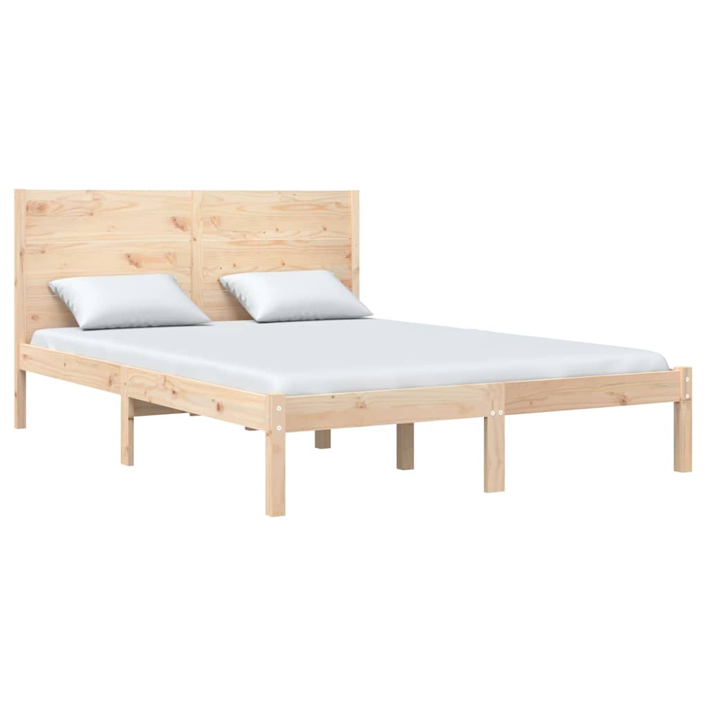 Vidaxl bedframe zonder matras massief grenenhout 160x200 cm