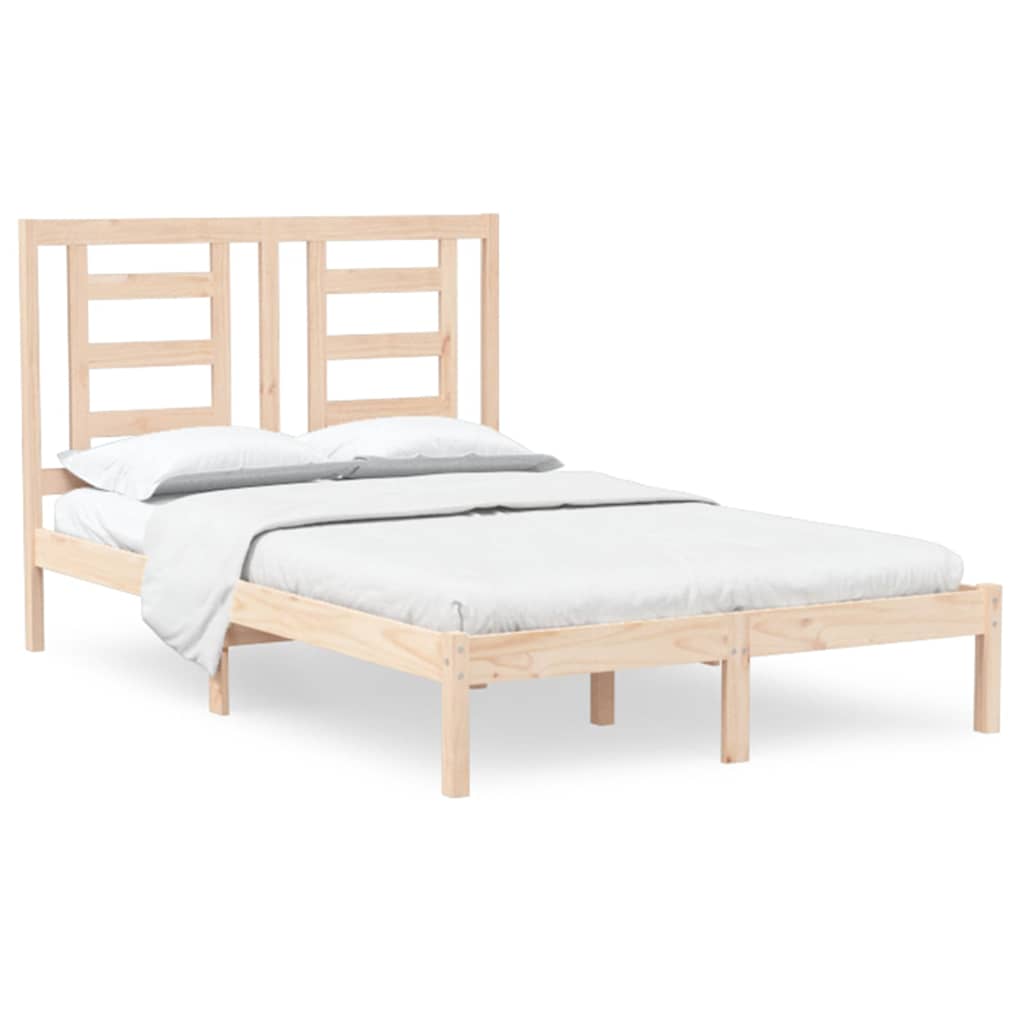Vidaxl bedframe massief hout 120x190 cm