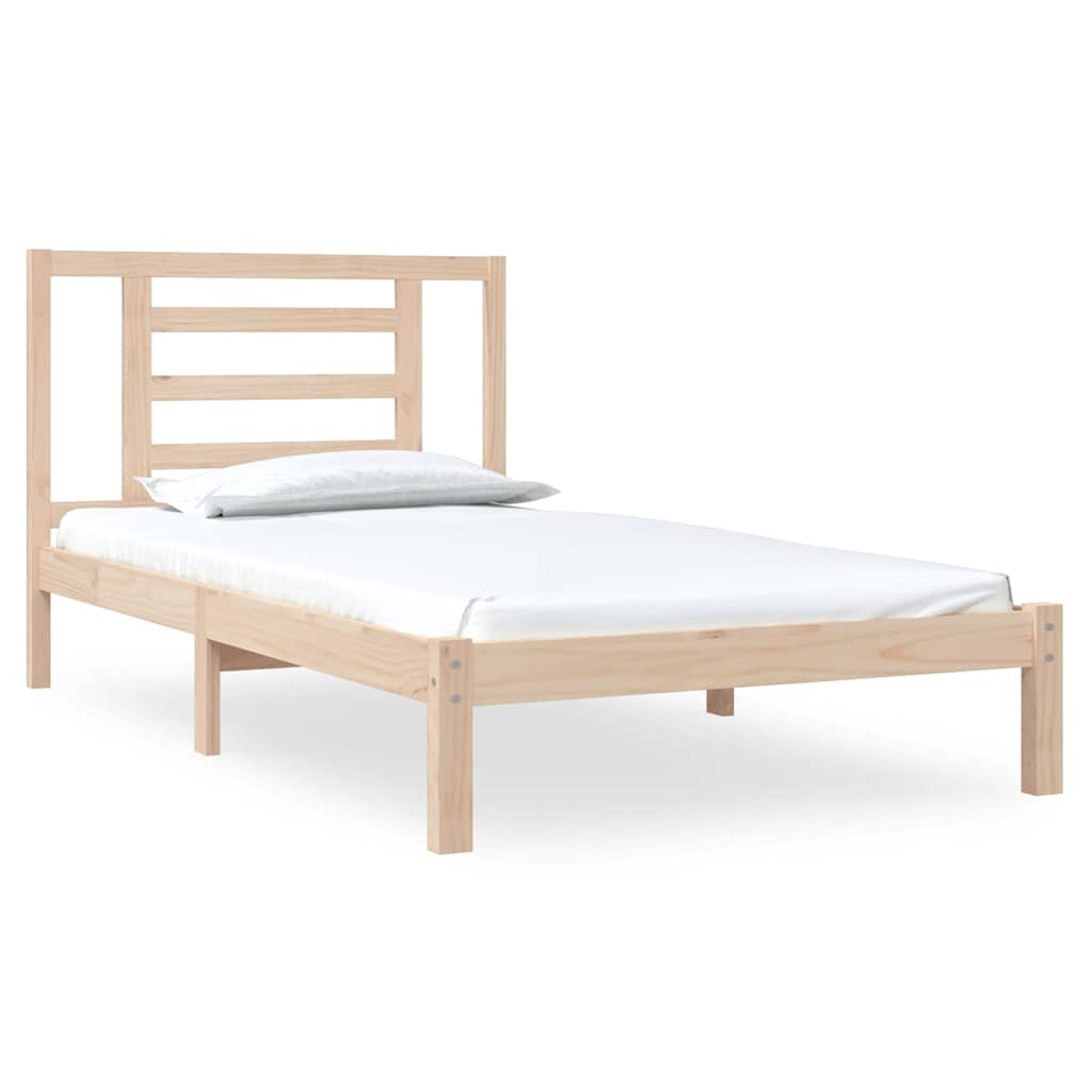 Vidaxl bedframe zonder matras massief grenenhout 90x200 cm