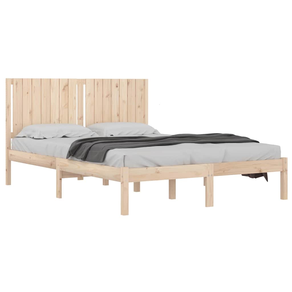 Vidaxl bedframe zonder matras massief grenenhout 160x200 cm