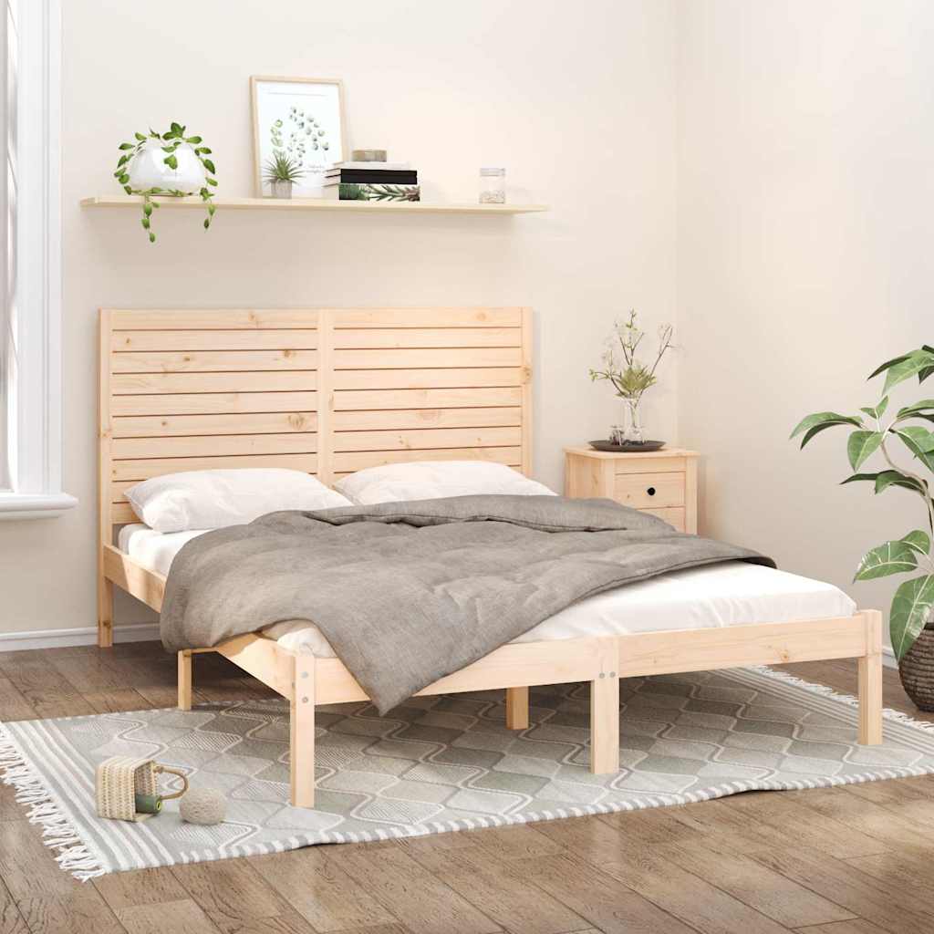 Vidaxl bedframe massief hout 120x200 cm