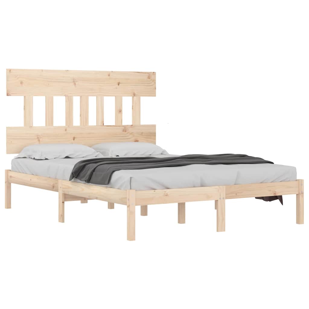 Vidaxl bedframe massief hout 180x200 cm