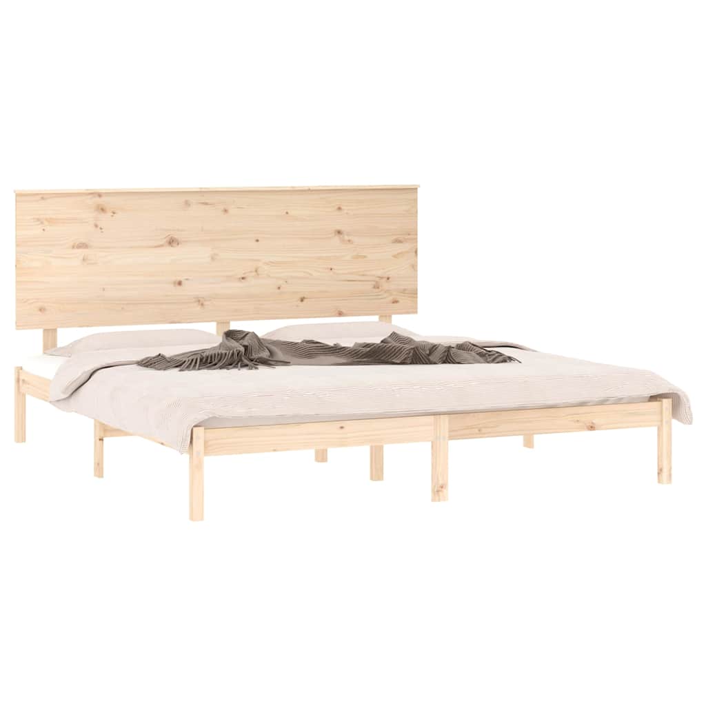 Vidaxl bedframe massief hout 150x200 cm