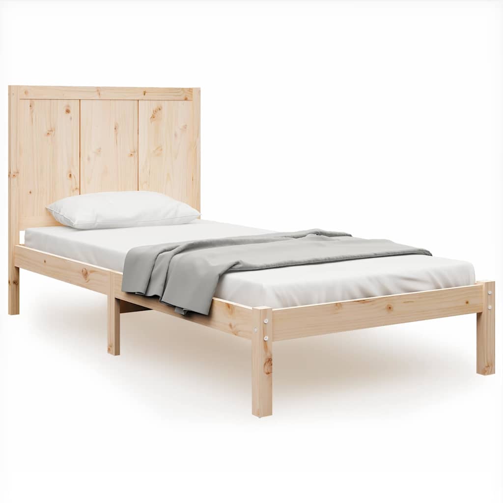 Vidaxl bedframe zonder matras massief grenenhout 100x200 cm