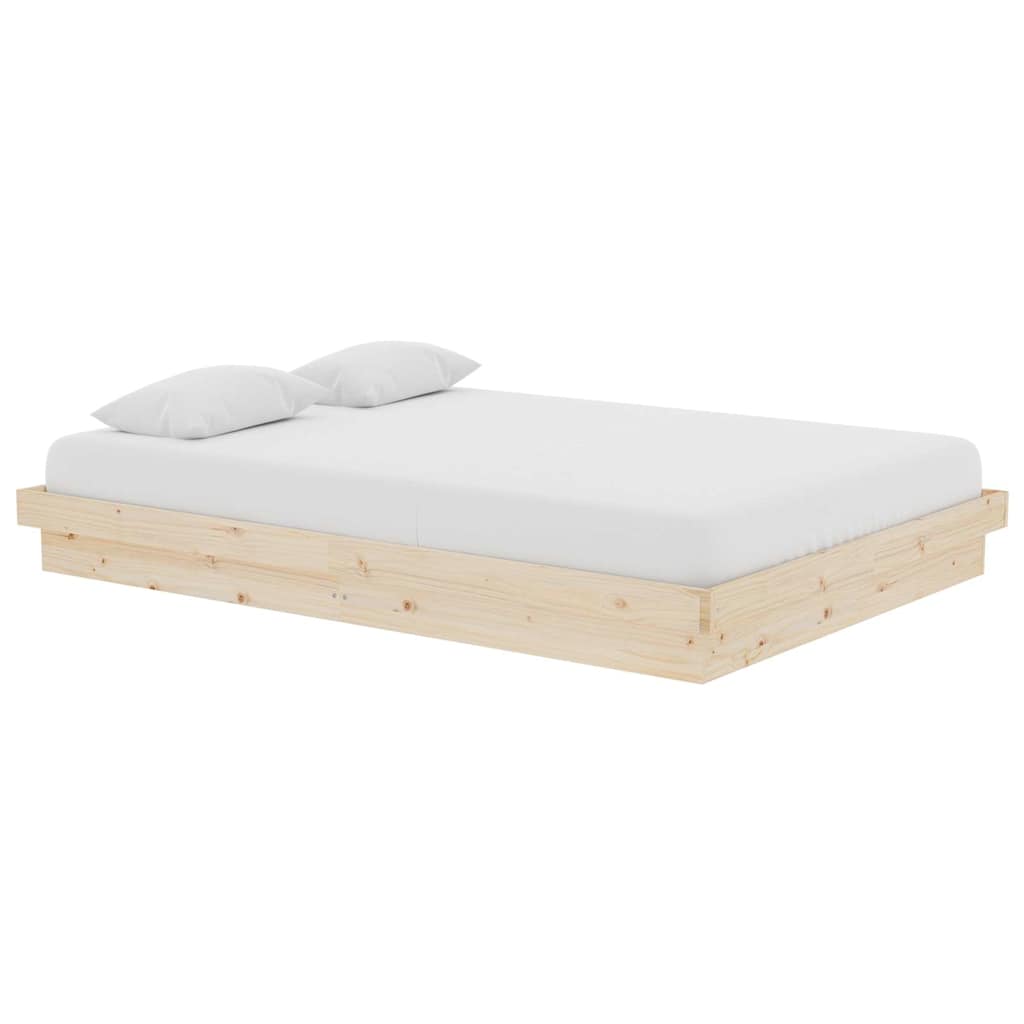 Vidaxl bedframe massief hout 140x200 cm