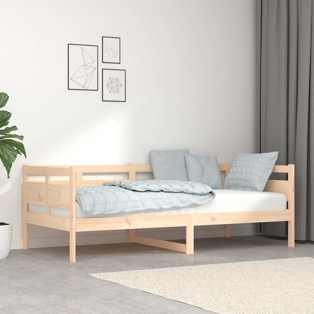 Vidaxl slaapbank massief grenenhout 90x190 cm