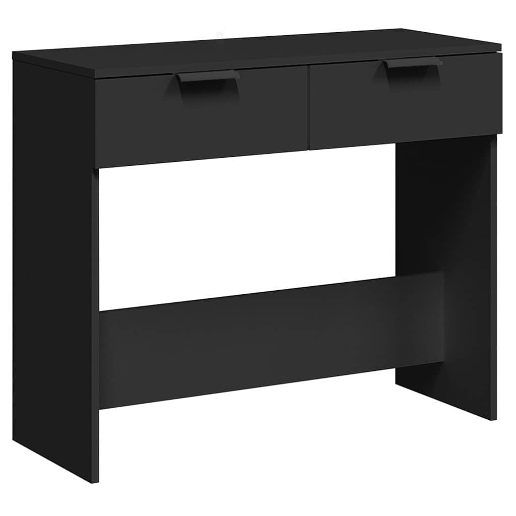 Vidaxl wandtafel 90x36x75 cm bewerkt hout zwart