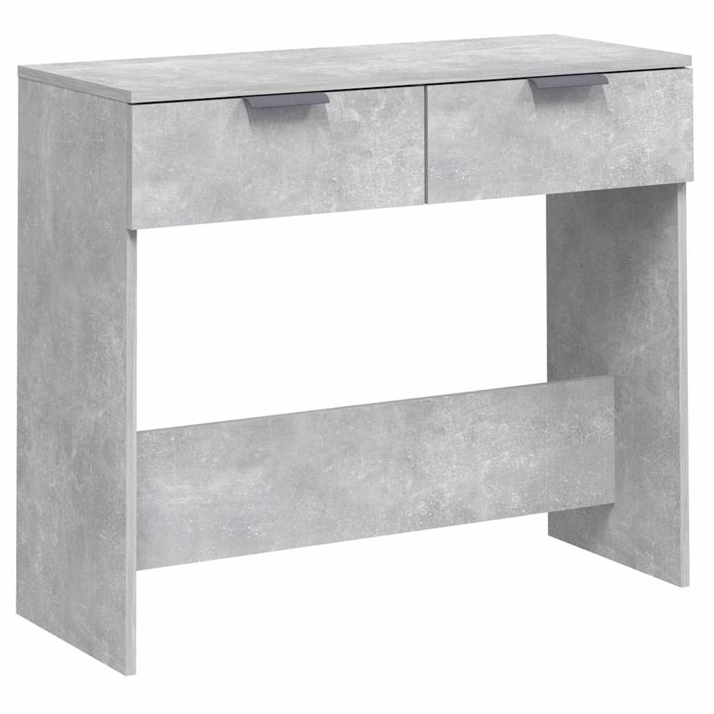 Vidaxl wandtafel 90x36x75 cm bewerkt hout betongrijs