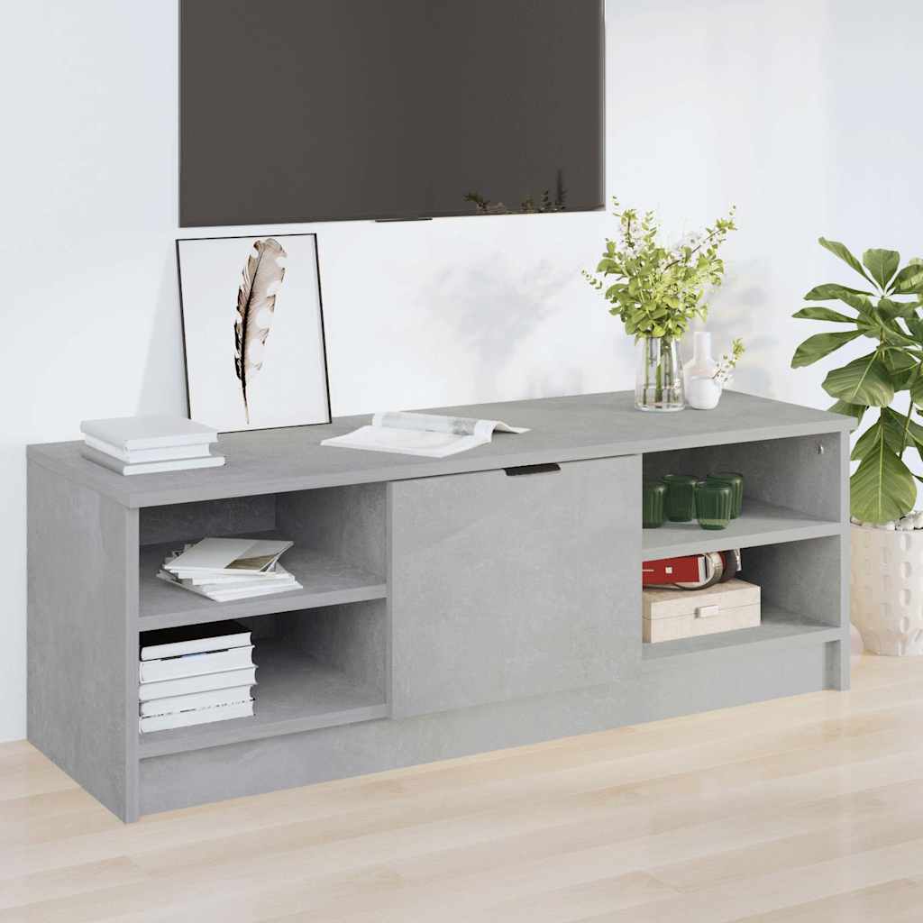 Vidaxl tv-meubel 102x35,5x36,5 cm bewerkt hout betongrijs
