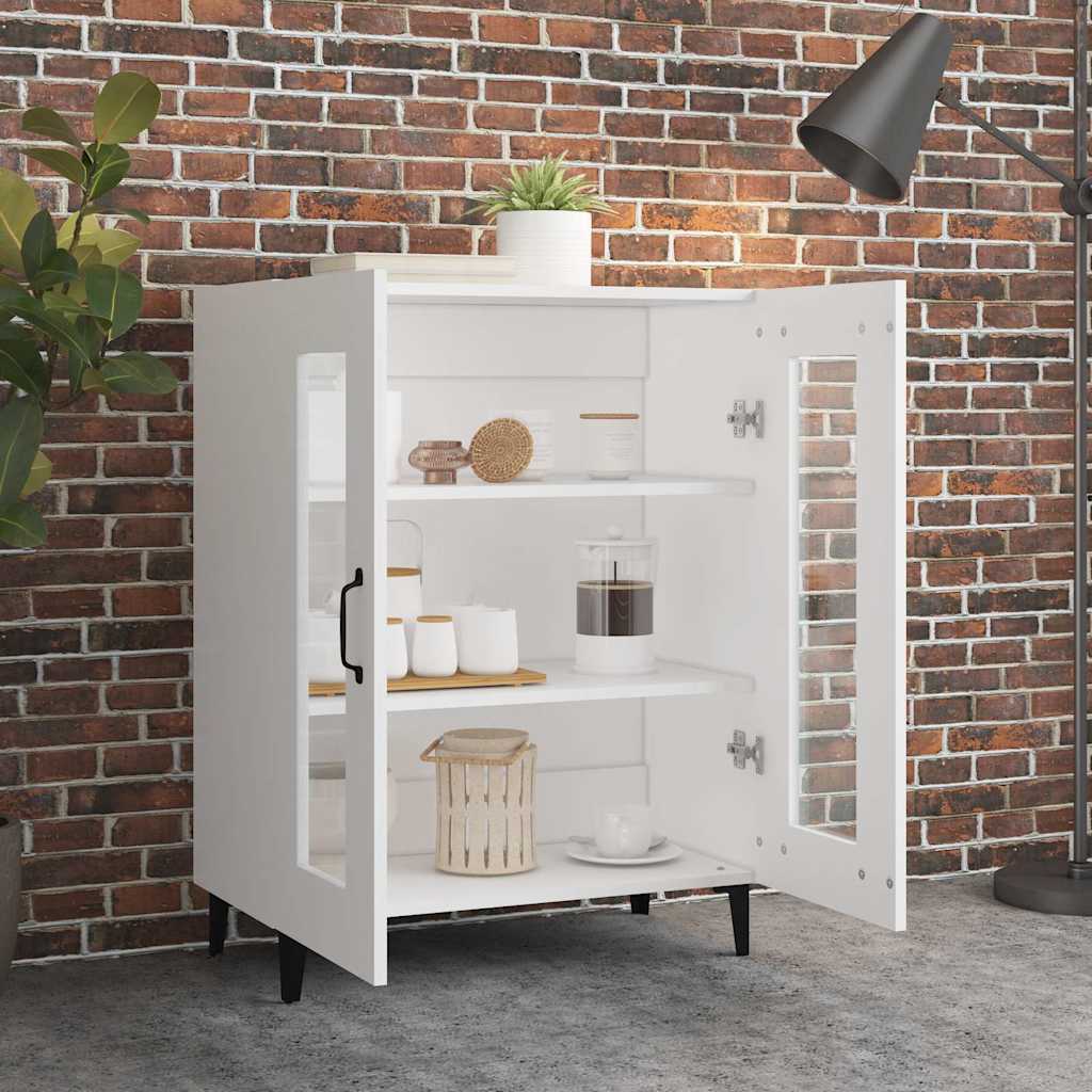 Vidaxl dressoir 69,5x34x90 cm bewerkt hout wit