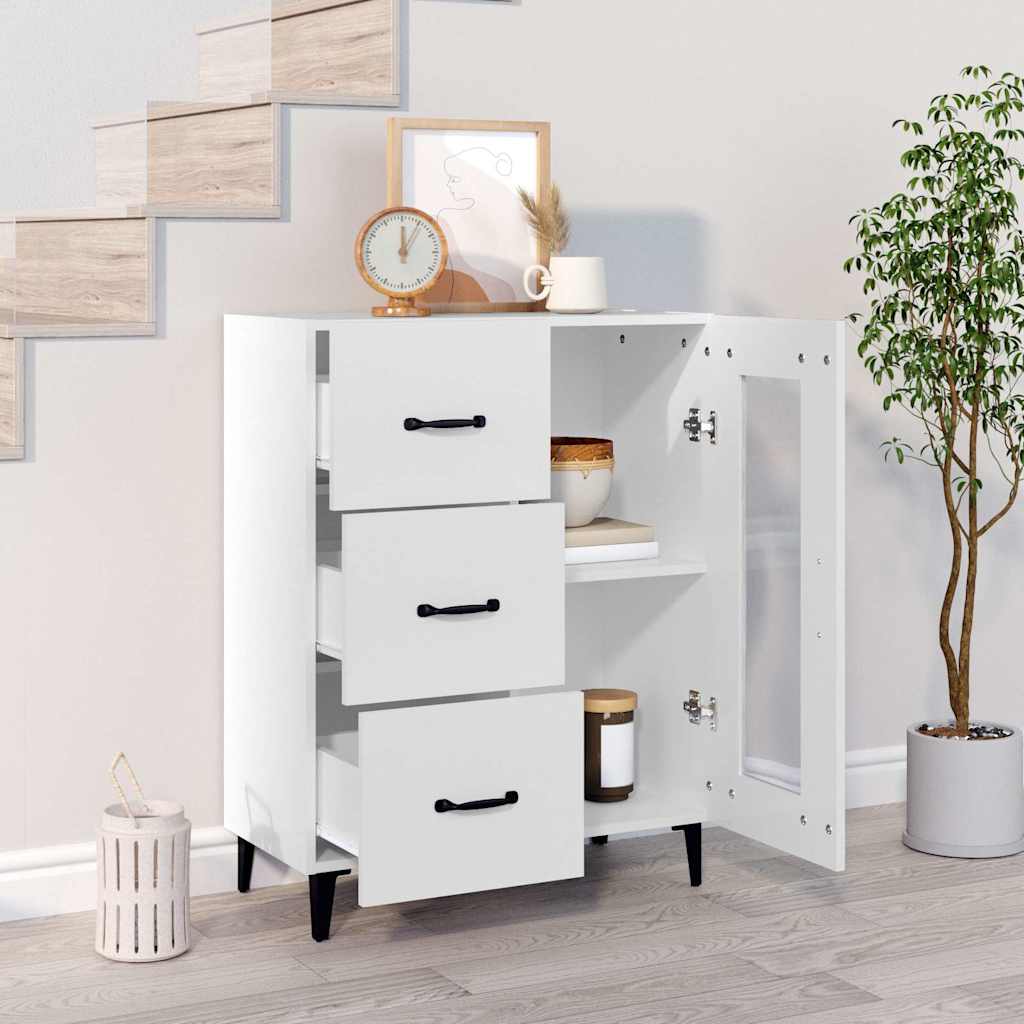 Vidaxl dressoir 69,5x34x90 cm bewerkt hout wit