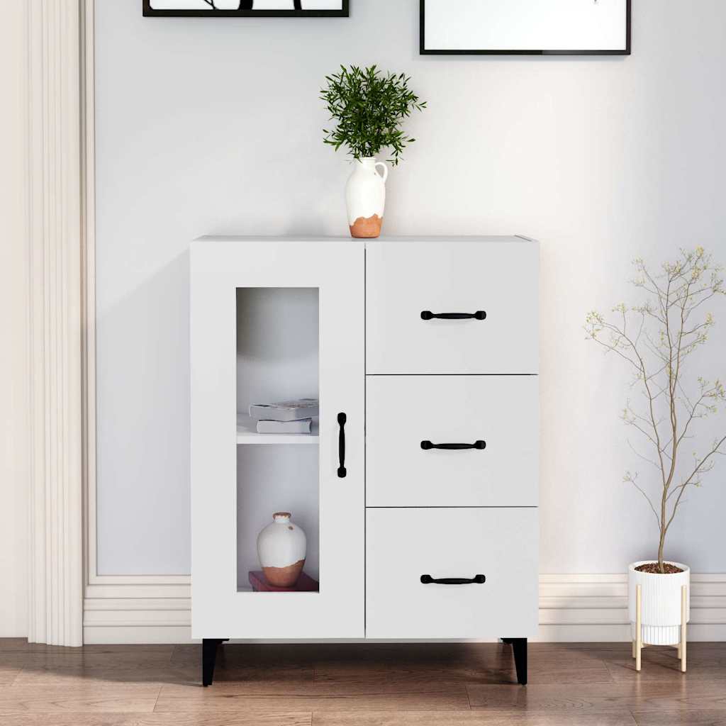 Vidaxl dressoir 69,5x34x90 cm bewerkt hout wit