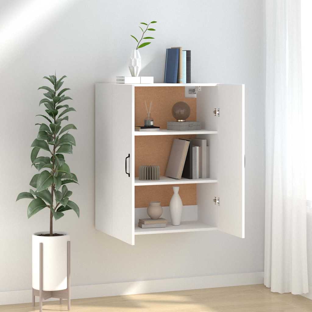 Vidaxl hangkast 69,5x34x90 cm bewerkt hout wit