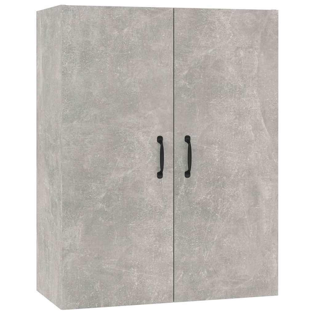 Vidaxl hangkast 69,5x34x90 cm bewerkt hout betongrijs