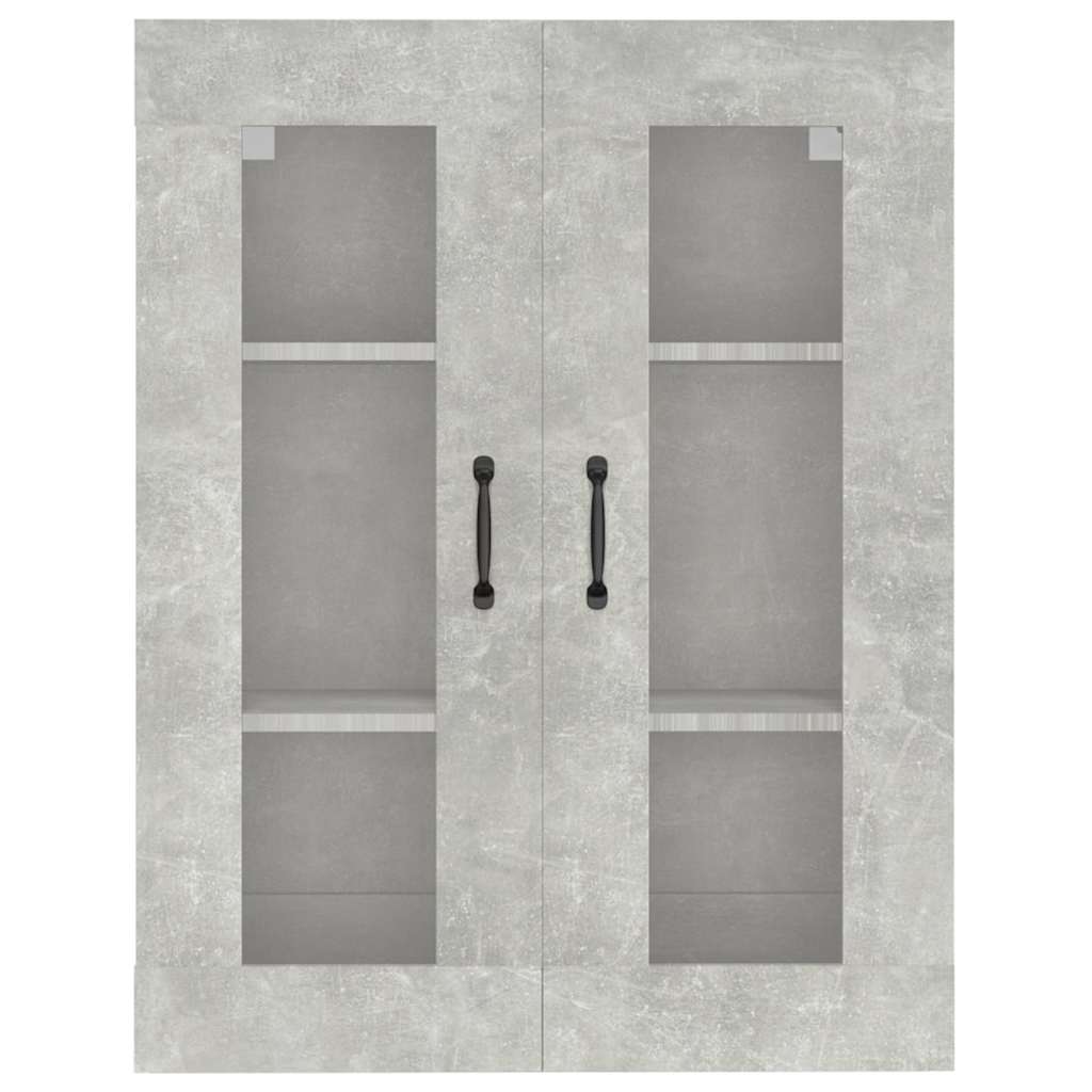Vidaxl bovenkast 69,5x34x90 cm betongrijs