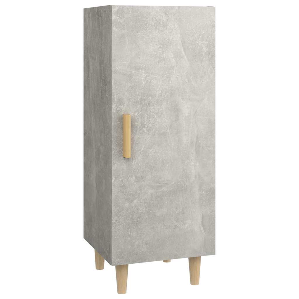 Vidaxl dressoir 34,5x34x90 cm bewerkt hout betongrijs