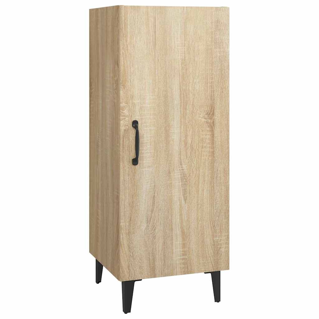 Vidaxl dressoir 34,5x34x90 cm bewerkt hout sonoma eikenkleurig