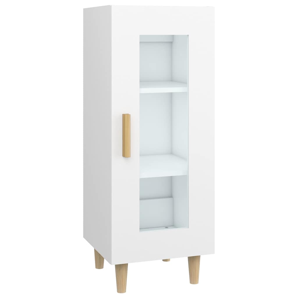 Vidaxl dressoir 34,5x34x90 cm bewerkt hout wit