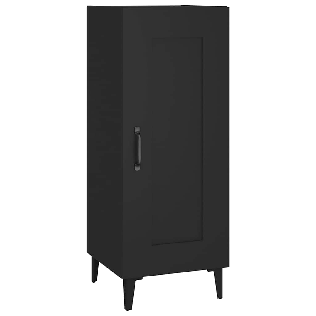Vidaxl dressoir 34,5x34x90 cm bewerkt hout zwart