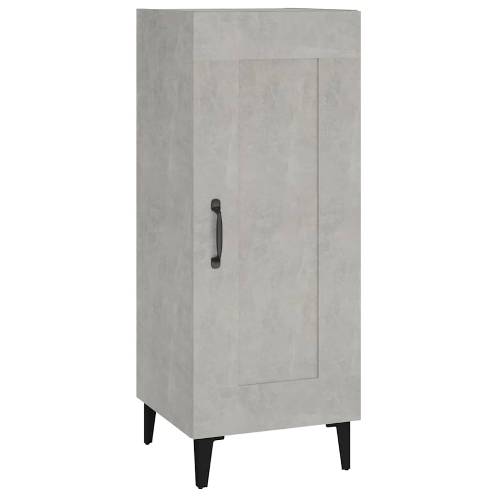 Vidaxl dressoir 34,5x34x90 cm bewerkt hout betongrijs