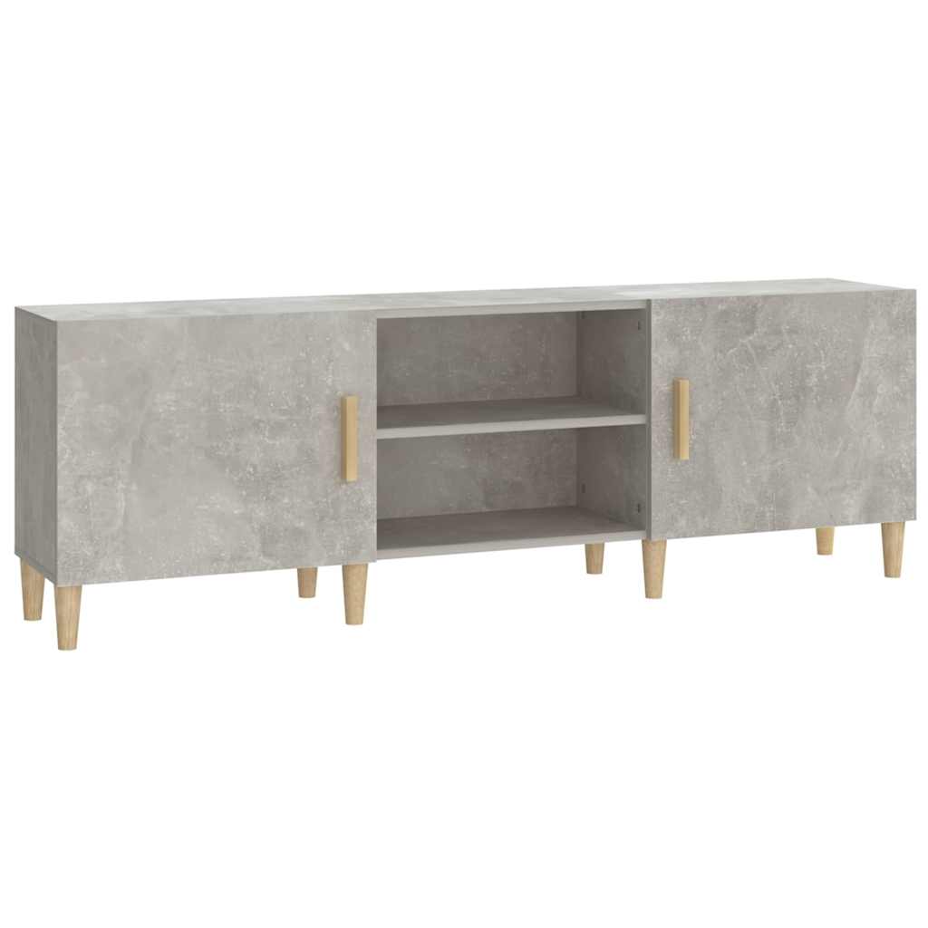 Vidaxl tv-meubel 150x30x50 cm bewerkt hout betongrijs