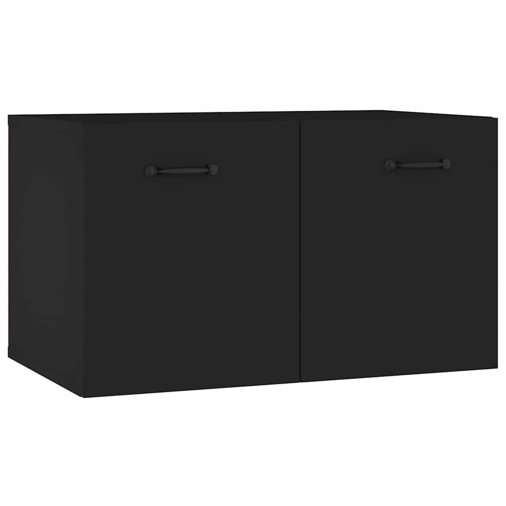 Vidaxl wandkast 60x36,5x35 cm bewerkt hout zwart