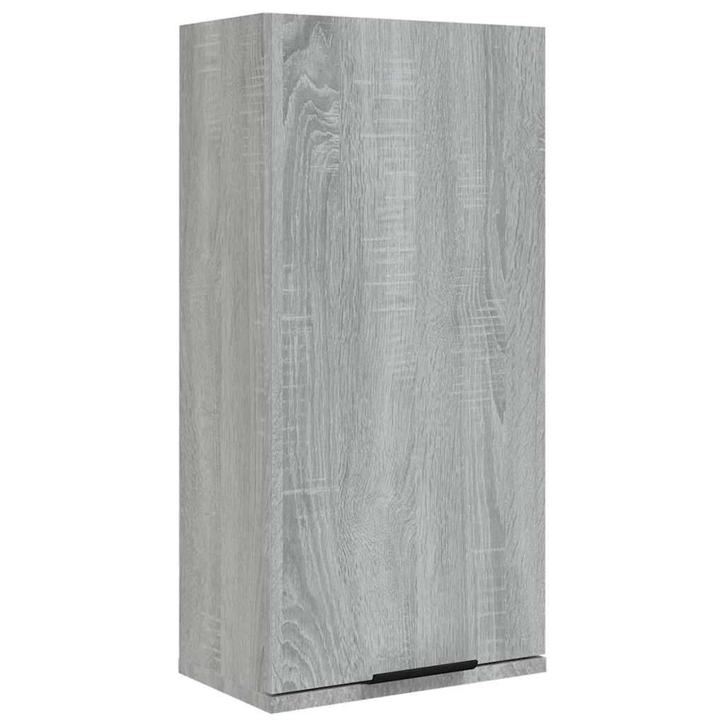 Vidaxl badkamerkast wandgemonteerd 32x20x67 cm grijs sonoma eikenkleur