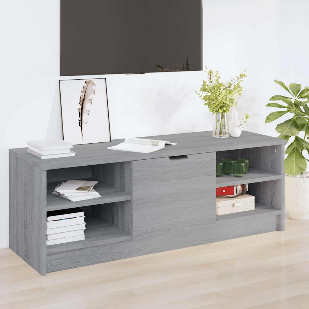 Vidaxl tv-meubel 102x35,5x36,5 cm bewerkt hout grijs sonoma eikenkleur