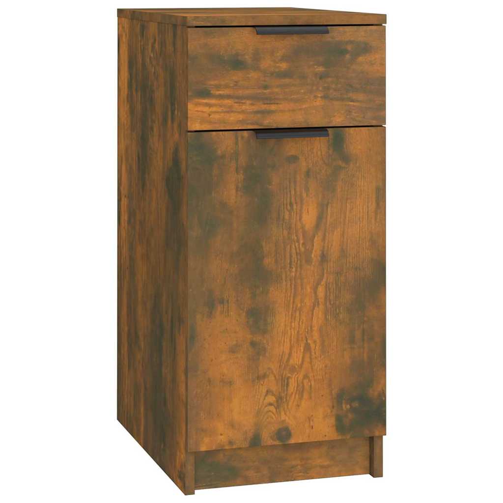 Vidaxl bureaukast 33,5x50x75 cm bewerkt hout gerookt eikenkleurig
