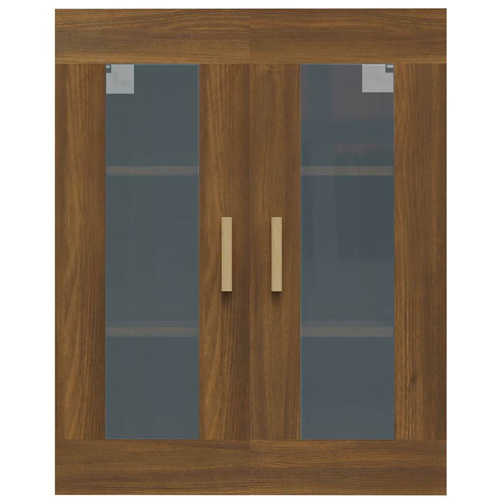 Vidaxl bovenkast 69,5x34x90 cm bruin eikenkleur