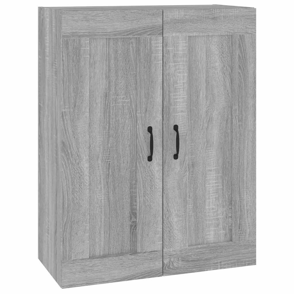 Vidaxl hangkast 69,5x32,5x90 cm grijs sonoma eikenkleurig