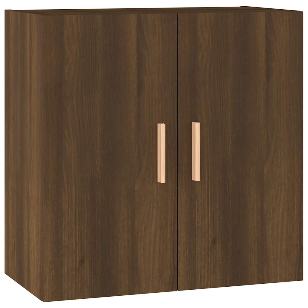 Vidaxl wandkast 60x30x60 cm bewerkt hout bruin eikenkleur
