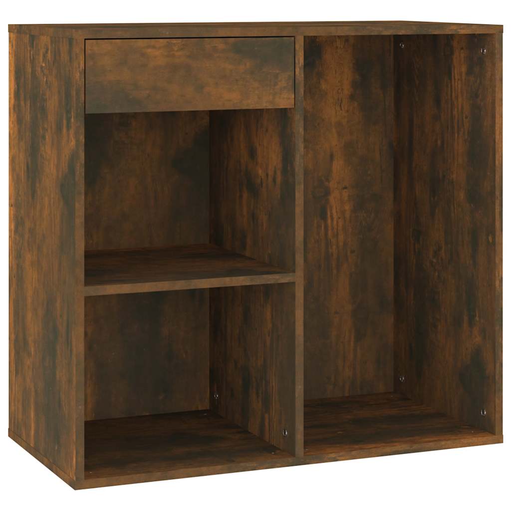 Vidaxl cosmeticakast 80x40x75 cm bewerkt hout gerookt eikenkleurig