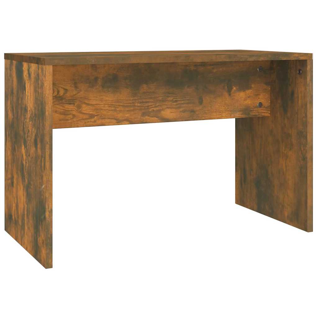 Vidaxl kaptafelkruk 70x35x45 cm bewerkt hout gerookt eikenkleurig