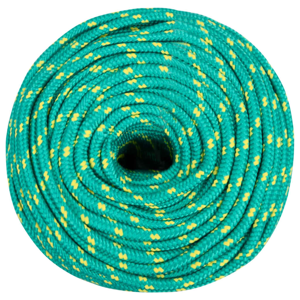 Vidaxl boottouw 6 mm 250 m polypropyleen groen