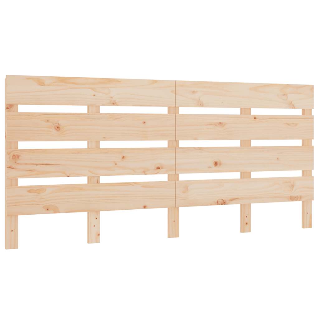 Vidaxl hoofdbord 135x3x80 cm massief grenenhout
